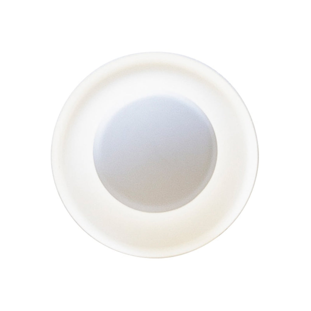 LED vegglampe Top Ø17 cm hvit 2700K nærbilde av lysdiffusor