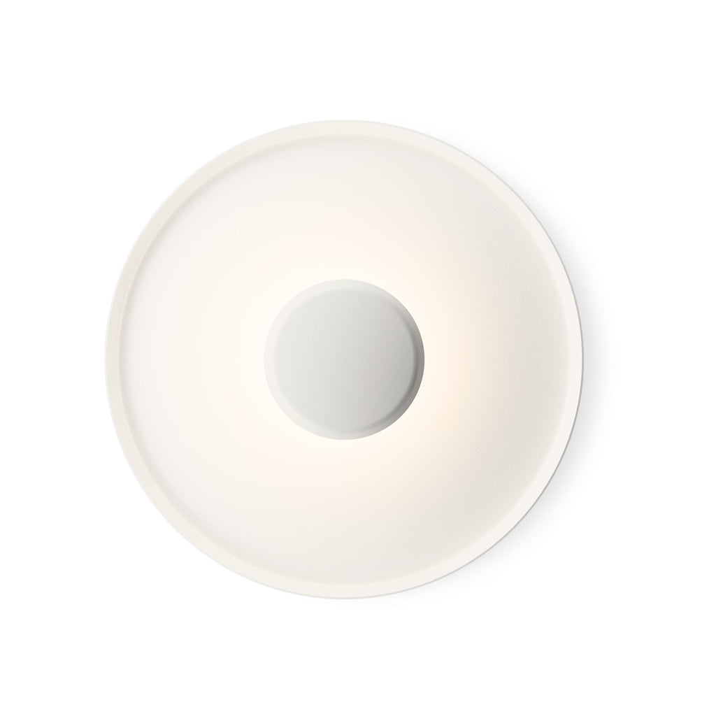 LED vegglampe Top Ø40 cm dimbar hvit 2700K - Vibia forfra