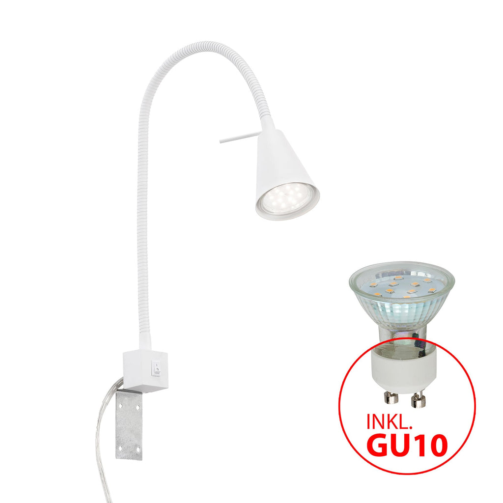 LED vegglampe Tuso monteringsplate bakside