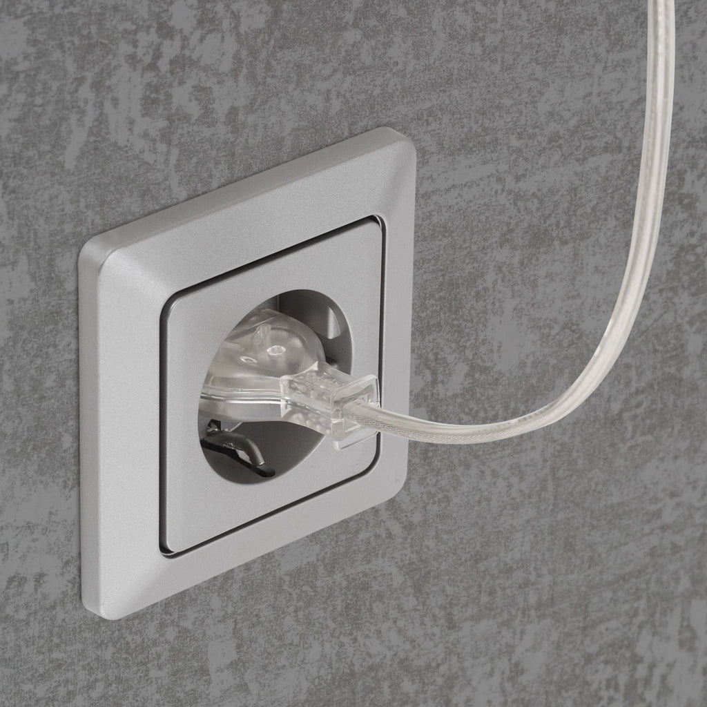 LED vegglampe Tuso med fleksarm matt nikkel sideprofil