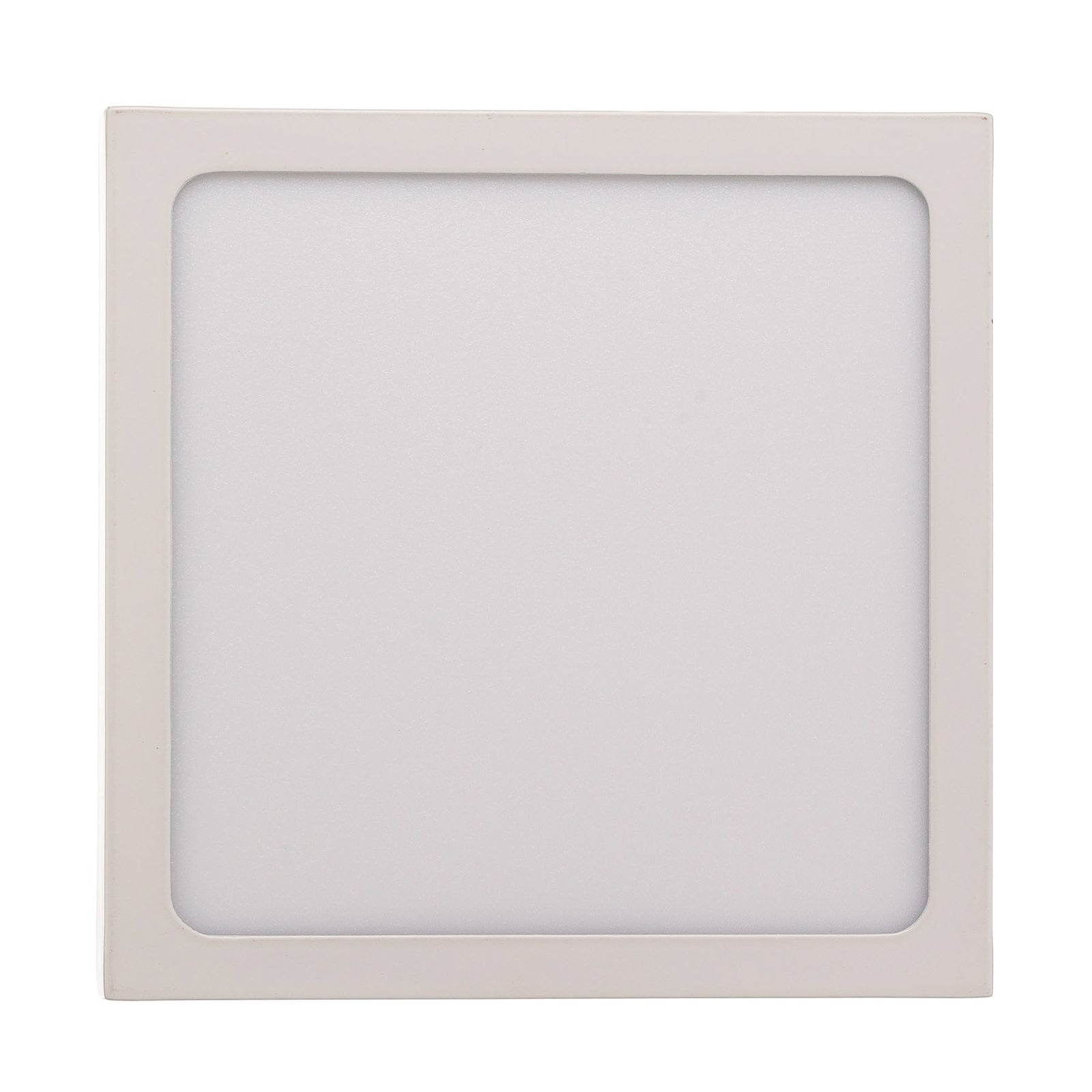 LED vegglampe Vika kvadratisk aluminium hvit oversikt
