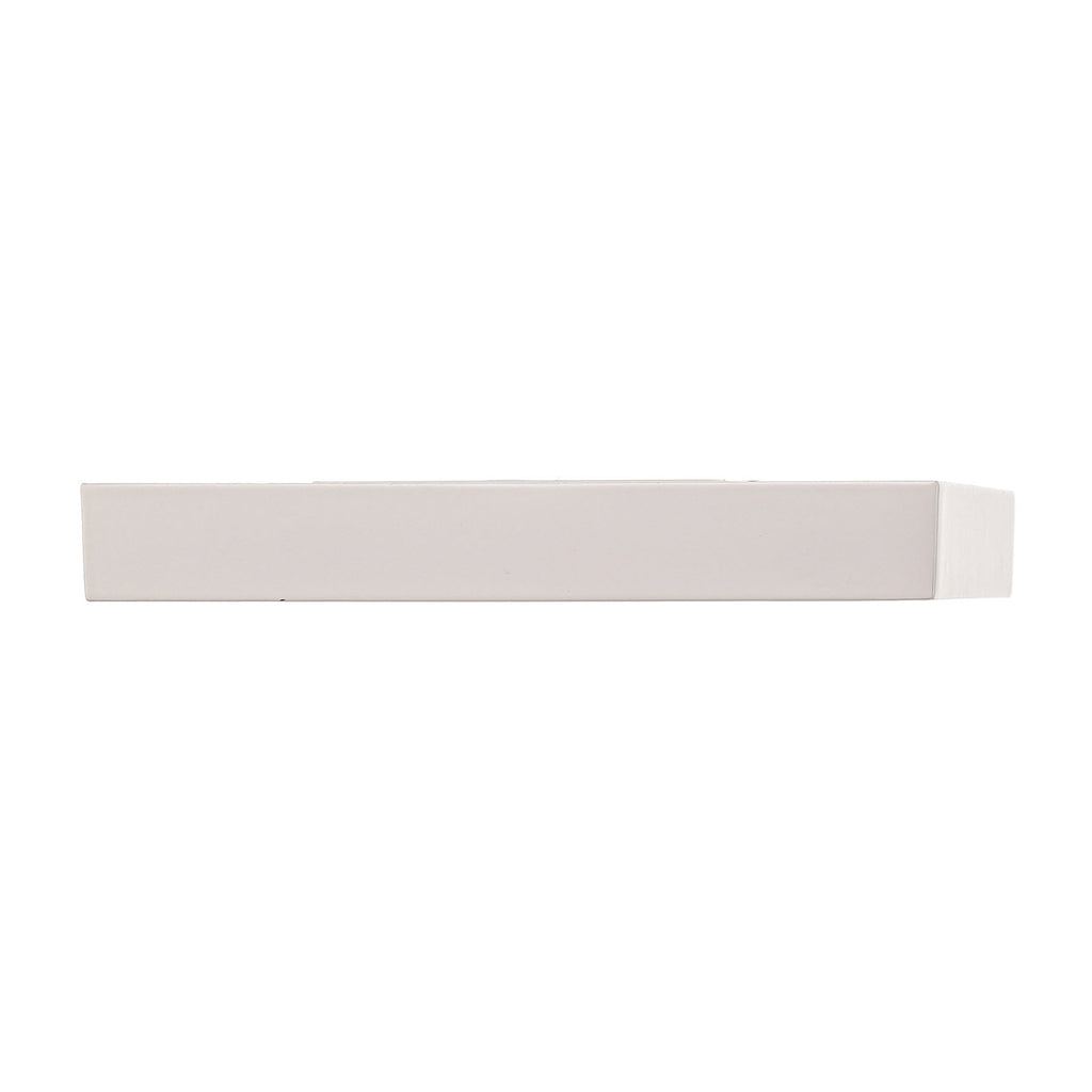 LED vegglampe Vika kvadratisk aluminium hvit sideprofil