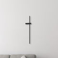 LED vegglampe Vision metall svart 90 cm varmhvit 12W forfra