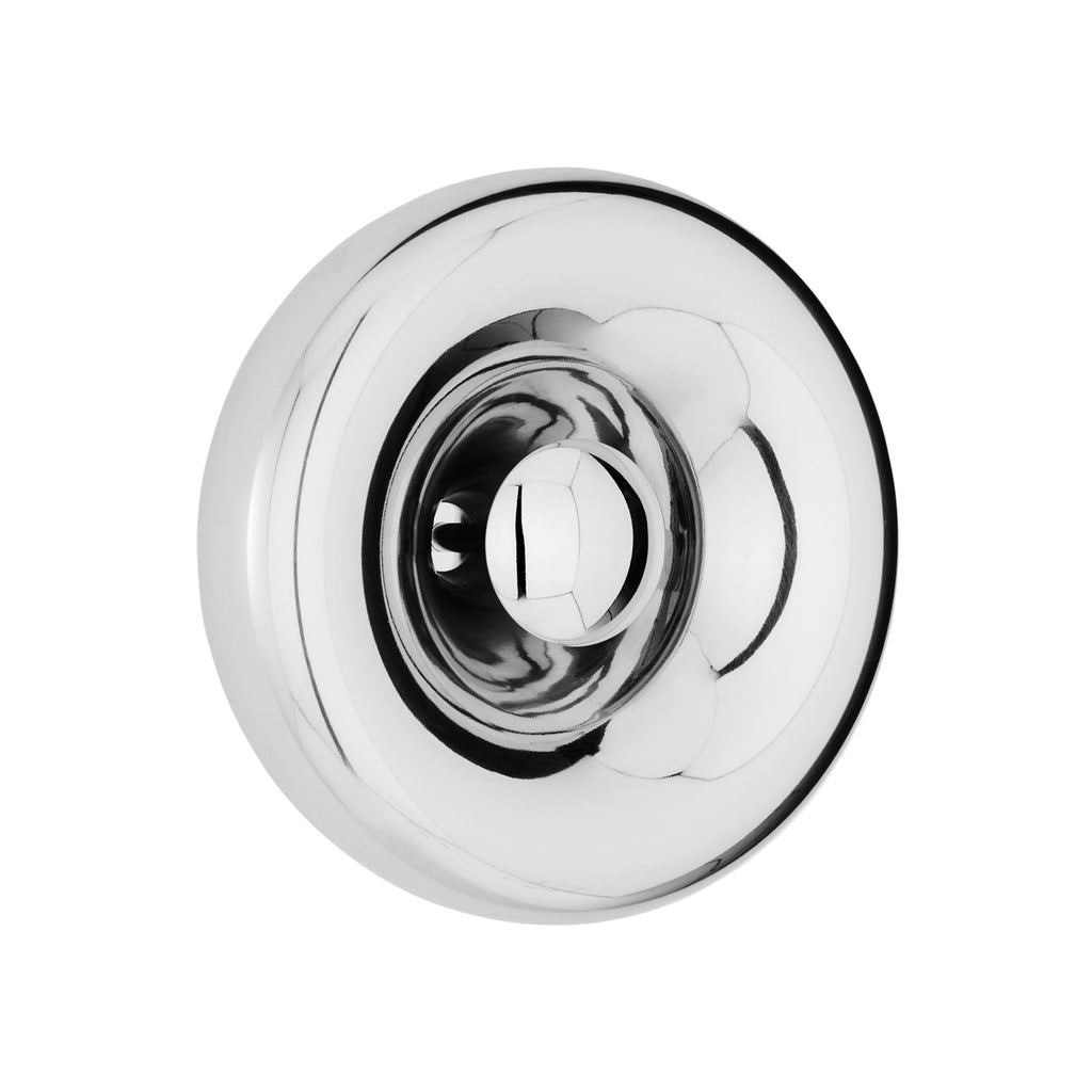 LED-vegglampe Void Surface rustfritt stål Ø30 cm dimbar bakside