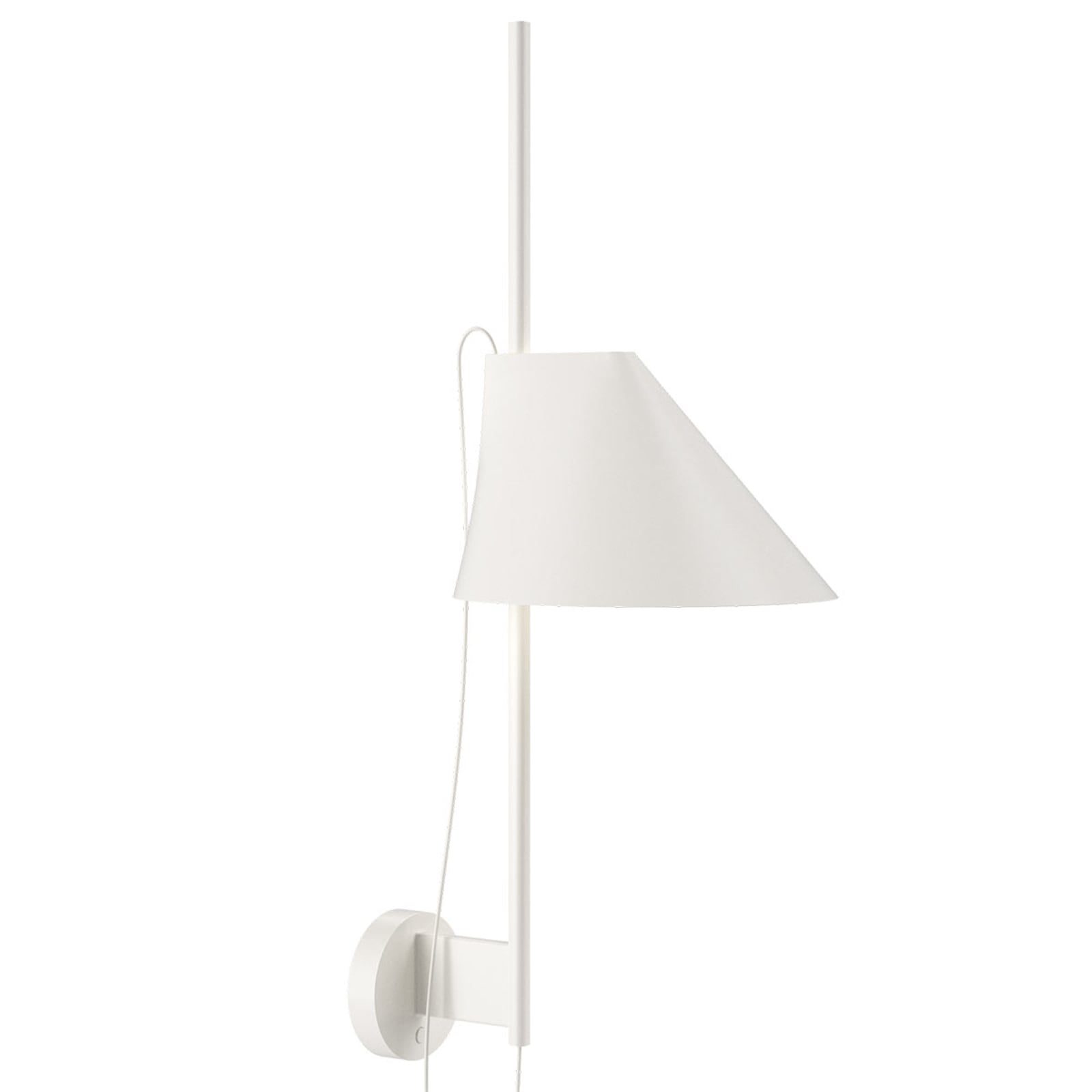 LED vegglampe Yuh dimbar hvit høydejusterbar montert i rom