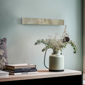 LED vegglampe Zino skiferstein gull dimbar 52 cm forfra