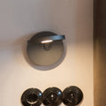 LED veggspot Demetra Spotlight antrasitt 3000K 6W forfra