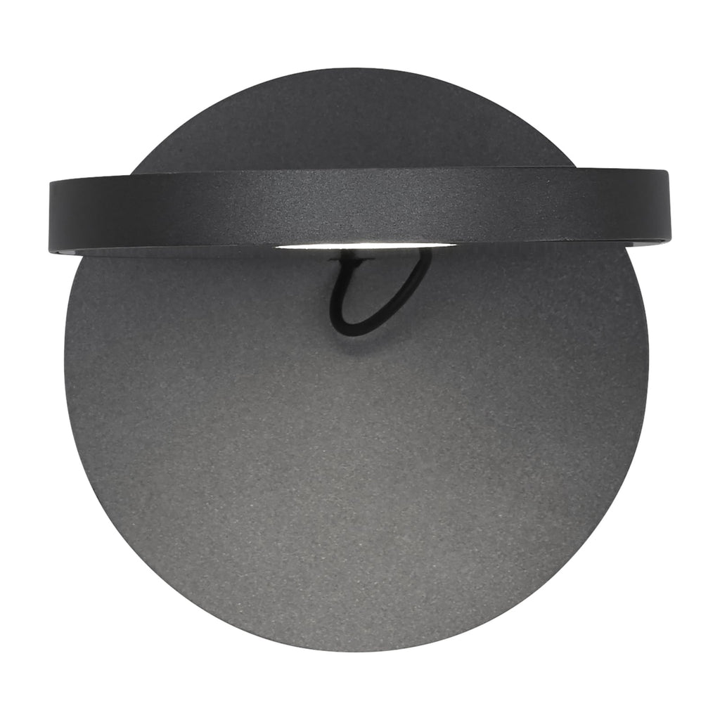 Detalj av LED veggspot Demetra Spotlight antrasitt 3000K 6W