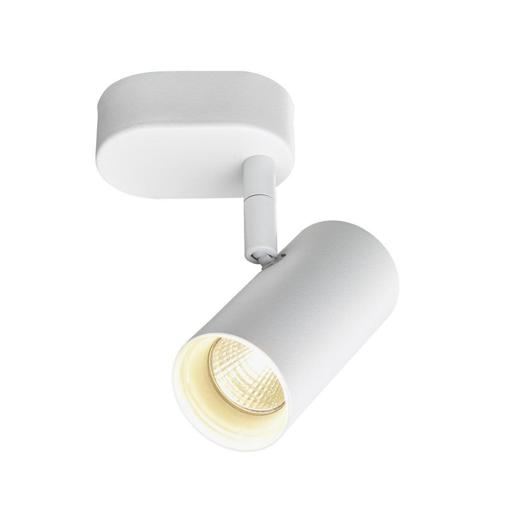 Detalj av LED veggspot Noblo hvit dimbar 6W 2700K CRI90