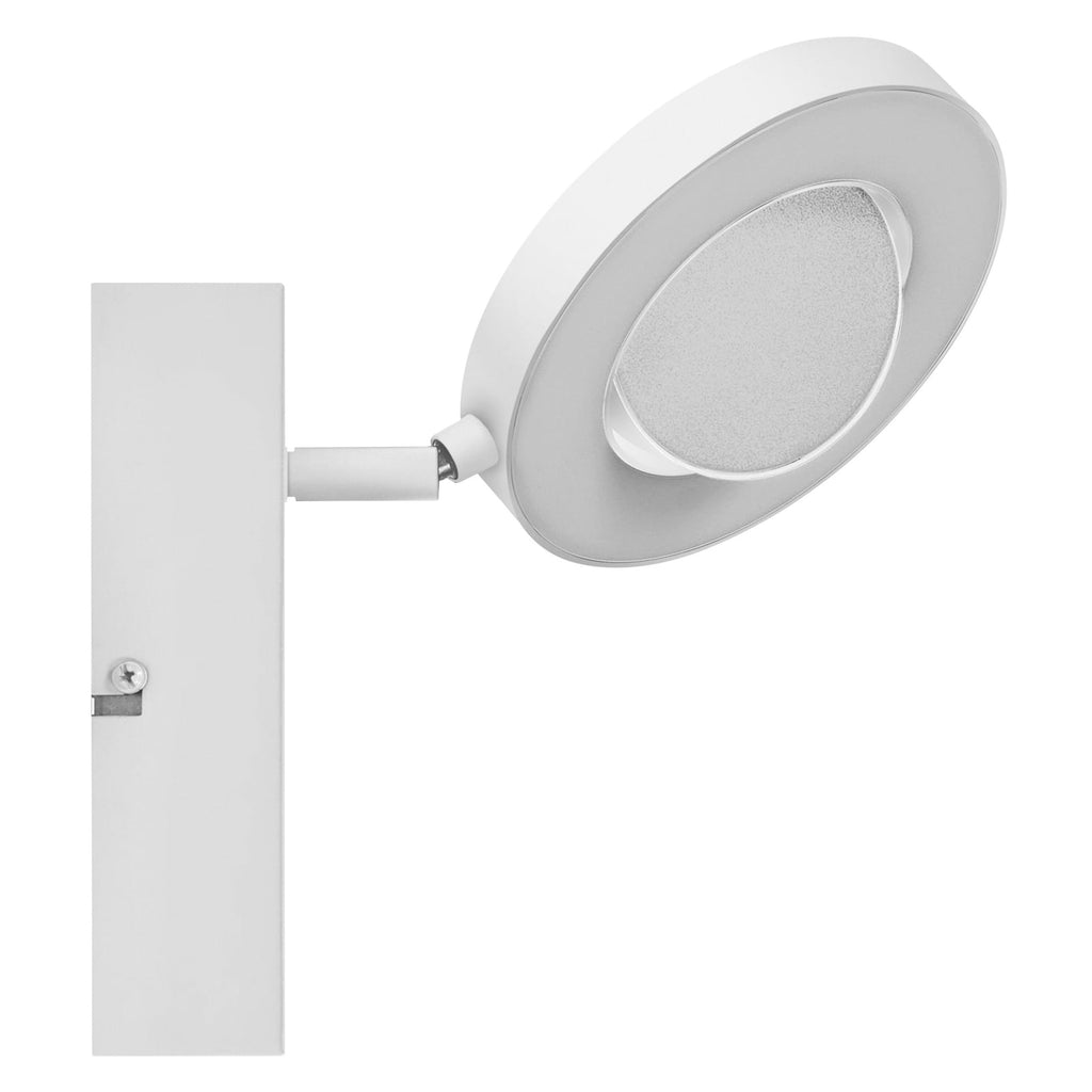 Detalj av LED veggspot Saturn CCT hvit med bryter 11W LEDVANCE