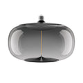LED Vintage Big Elipse E27 12W 1800K filament røykfarget dimbar forfra