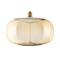 LED vintage filamentpære E27 12W Ø30 cm 1800K dimbar amber forfra