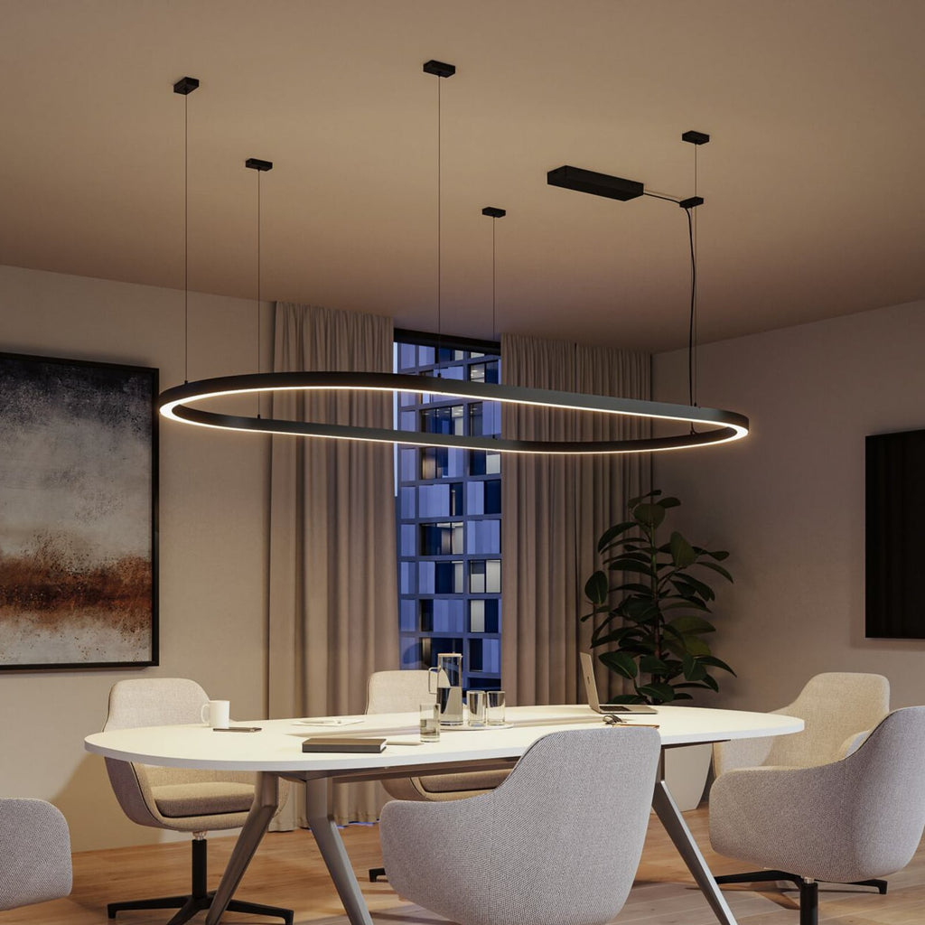 Linion strømforsyning Power Box svart Zigbee med kabel og plugg