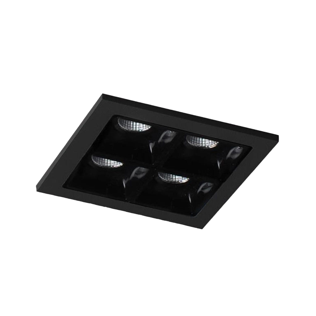 Detalj av Liro LED innbyggingsspot svart 34° 6W dimbar 2700K