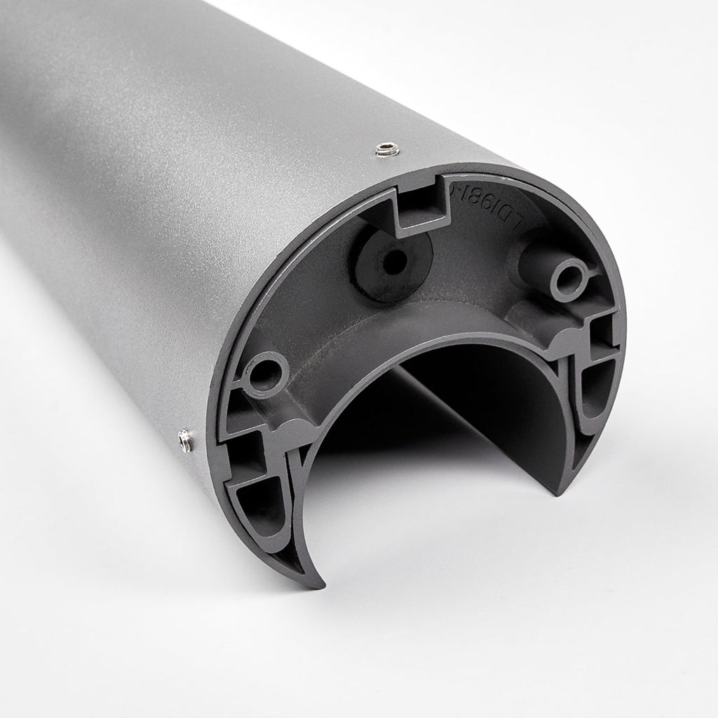 LED sti-lampe Jaron grafitt aluminium lysdetalj