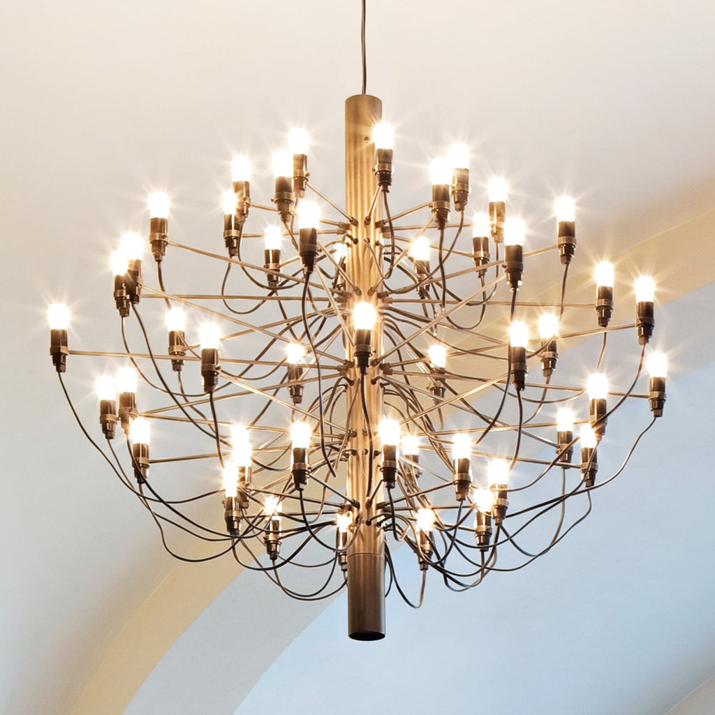Detalj av Lysekrone 2097/50 LED dimbar messing Ø100 cm E14