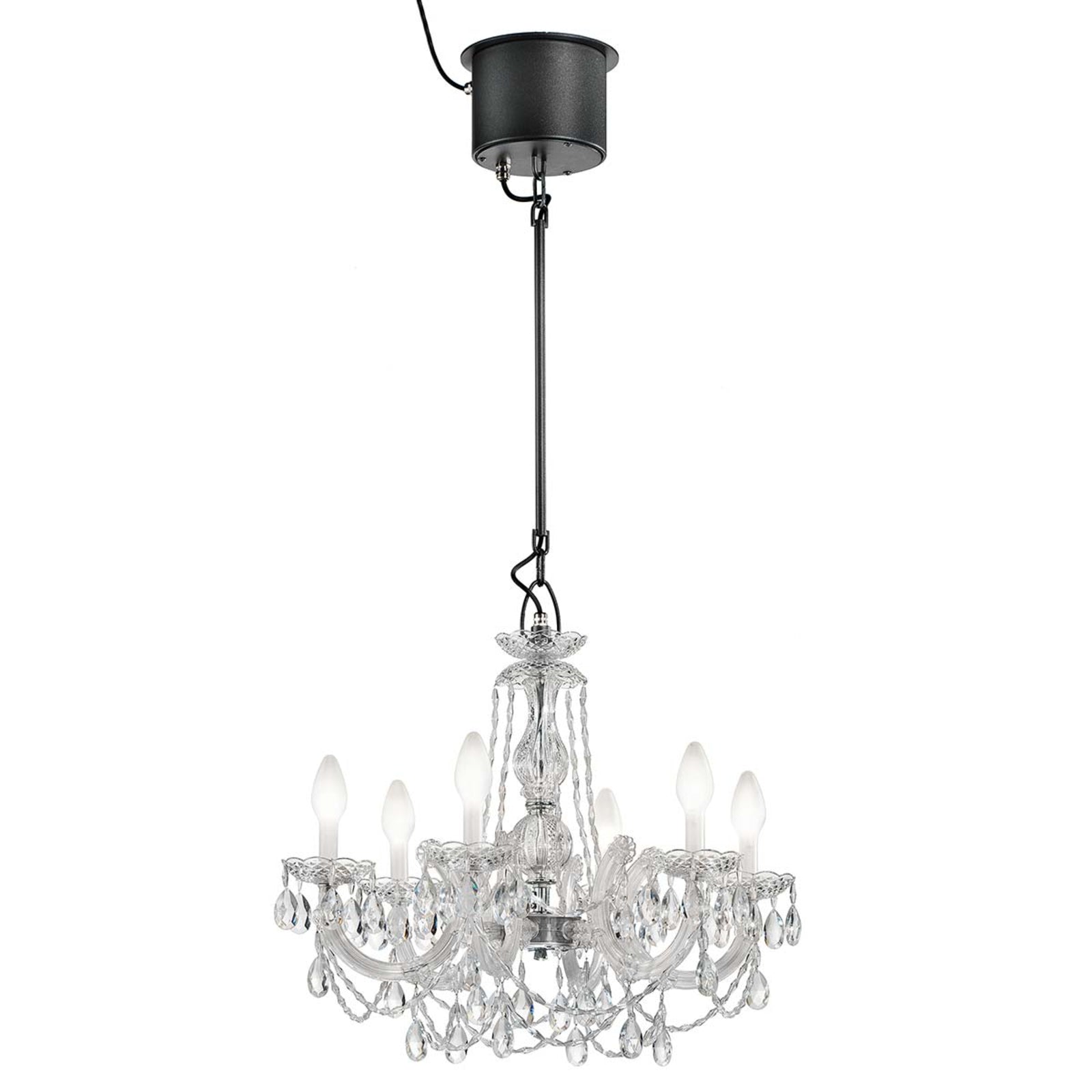 Sidebilde av Lysekrone Drylight S6 RGB appstyrt