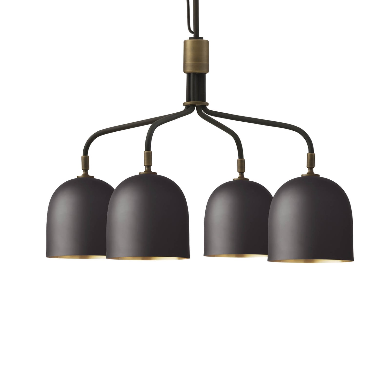 Lysekrone Howard 4-lys gunmetal bakside