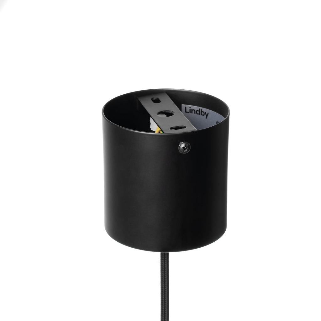 Lysekrone Prospa 5-lys svart og messing Ø55 cm dekorativ design