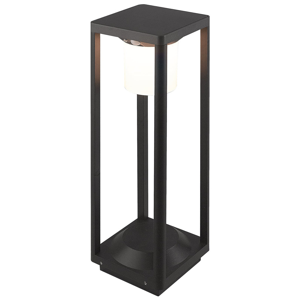 LED solcelle sti-lampe Nilea med bevegelsessensor svart lysmodus
