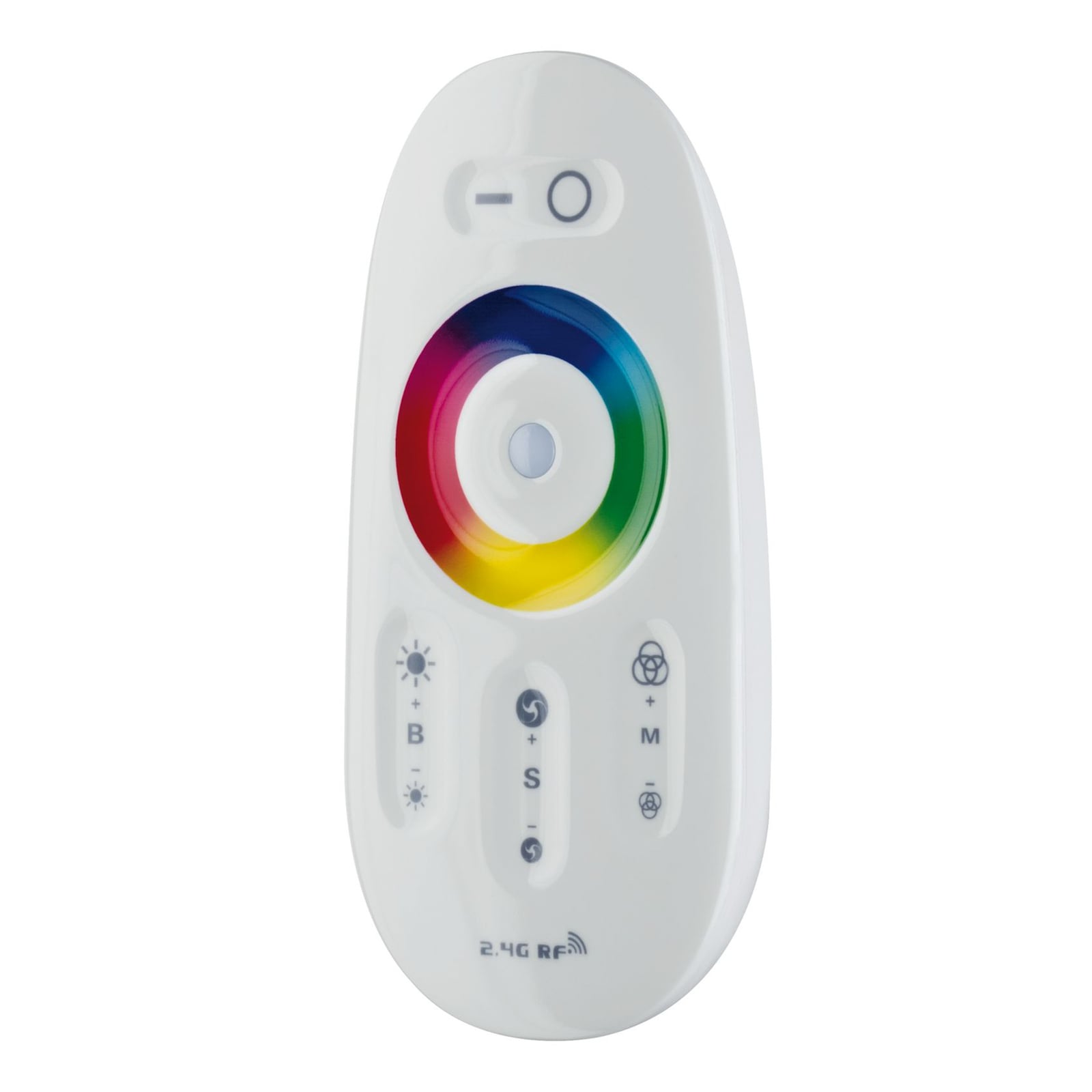 MaxLED 500 RGBW controller med fjernkontroll Paulmann bakside