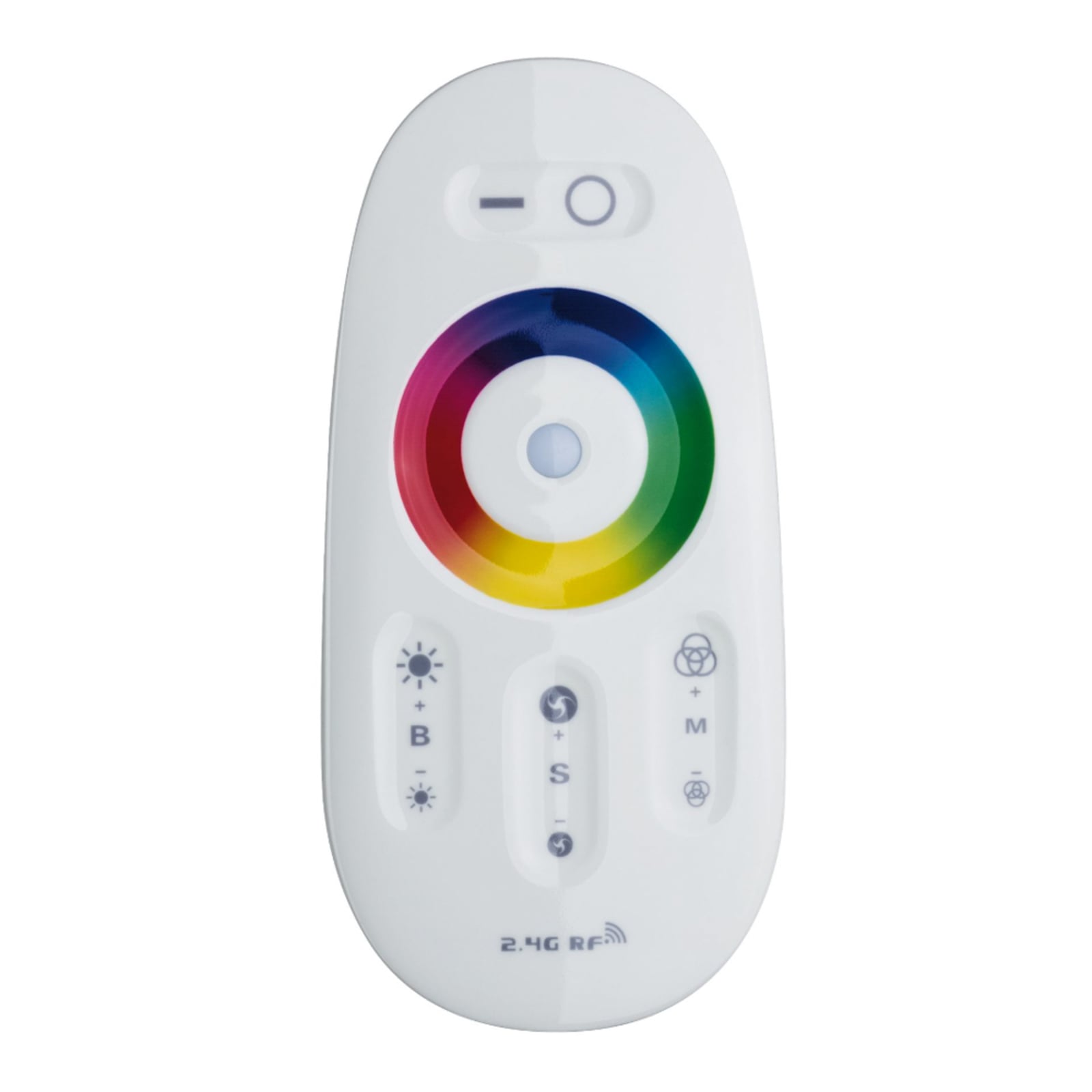 Detalj av MaxLED 500 RGBW controller med fjernkontroll Paulmann