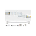 MaxLED universalkobling 2-pack hvit plast - Paulmann forfra