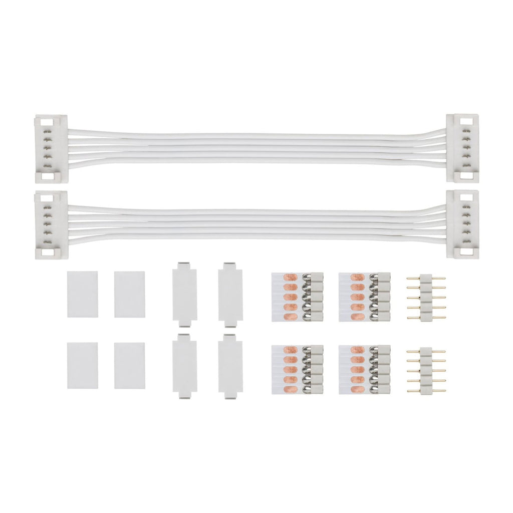 MaxLED universalkobling 2-pack hvit plast - Paulmann detalj av tilkobling