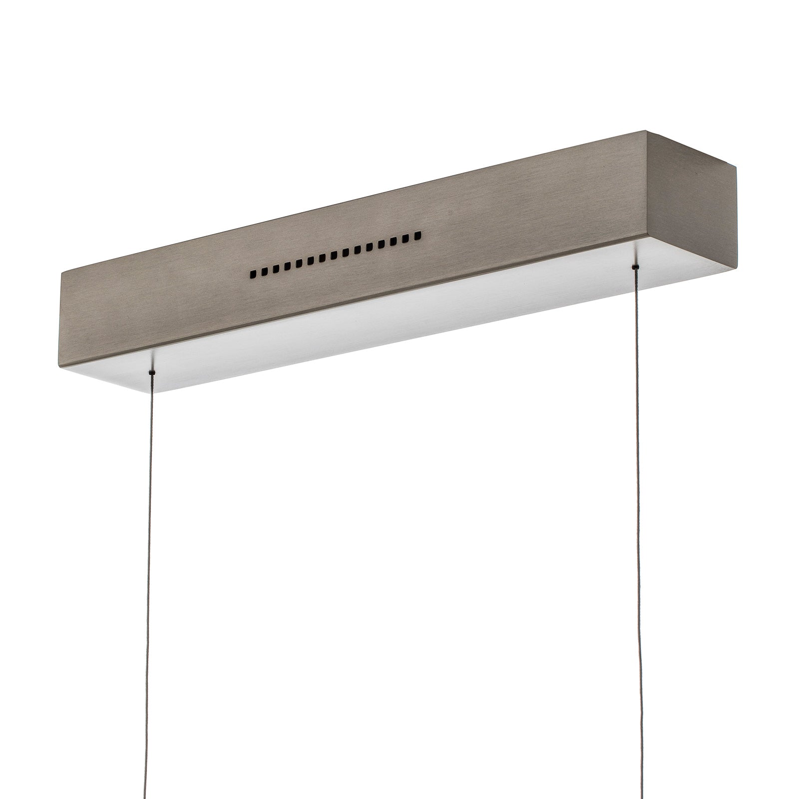 LED pendellampe Runa dimbar matt nikkel metallfinish