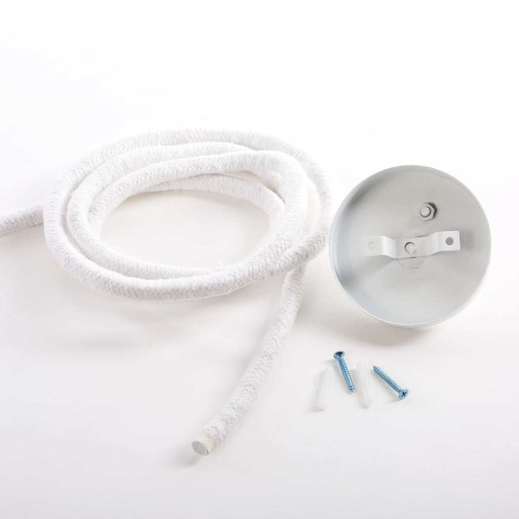 Monkey Lamp dekorativ pendellampe hvit hengende i rom