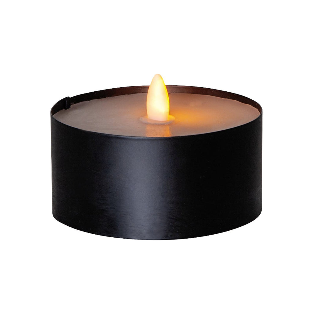 Montert LED-kubbelys Torch Candle med ekte voks