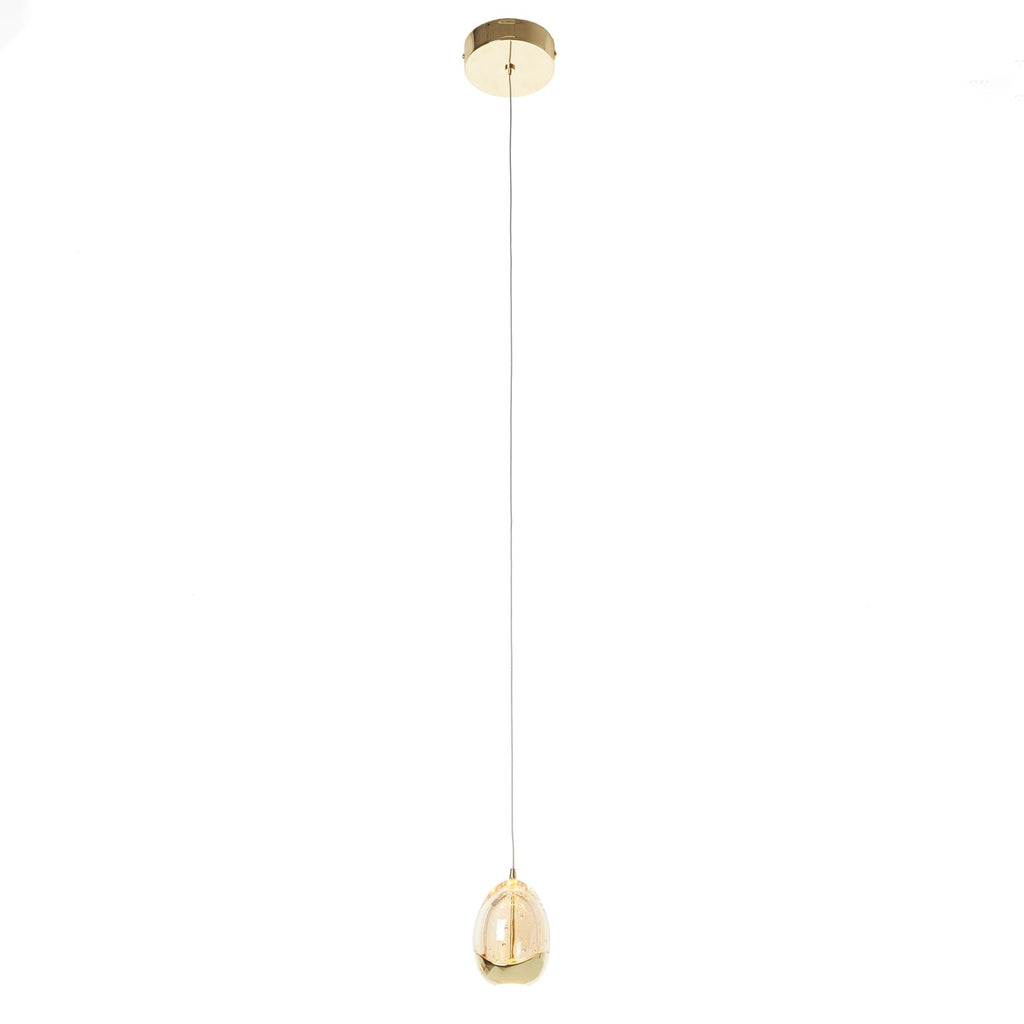 Montert LED pendellampe Rocio i stue