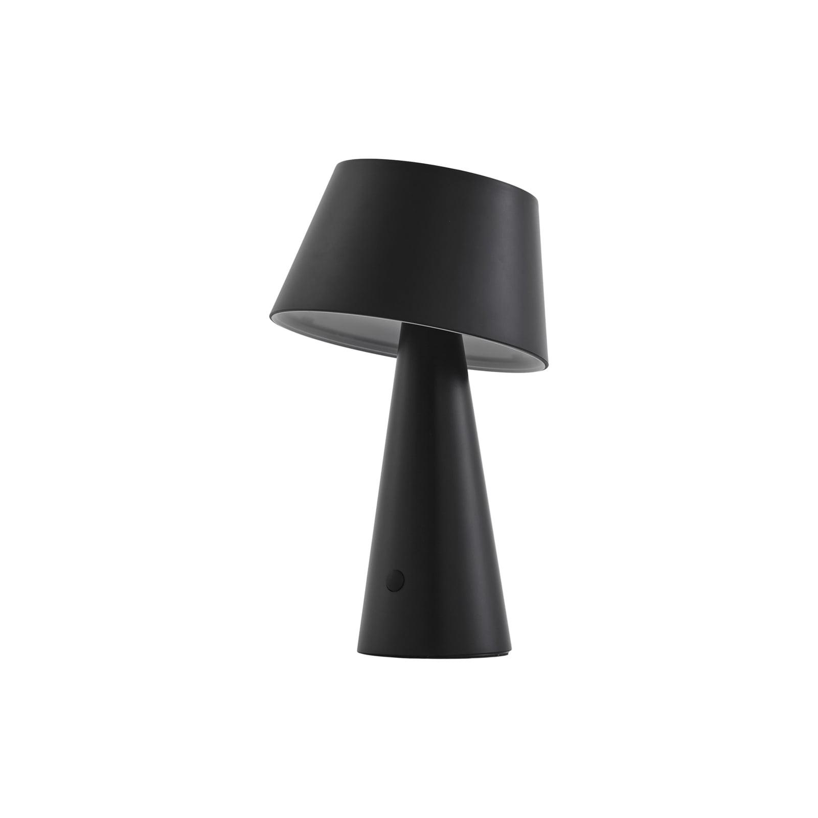 Montert LED solcellebordlampe Lirinor på bord
