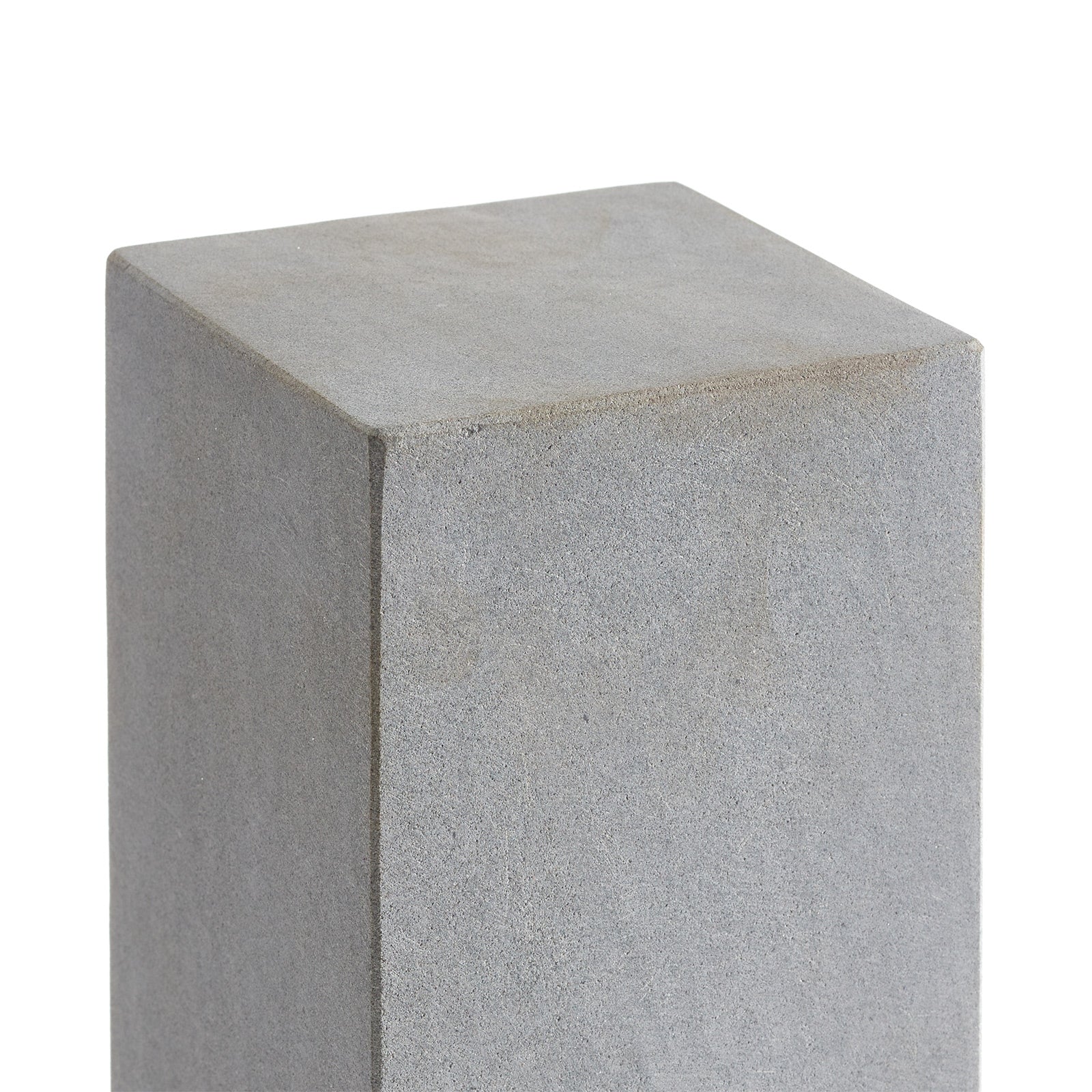 Montert LED sti-lampe Arrock Stone naturstein grå i hage