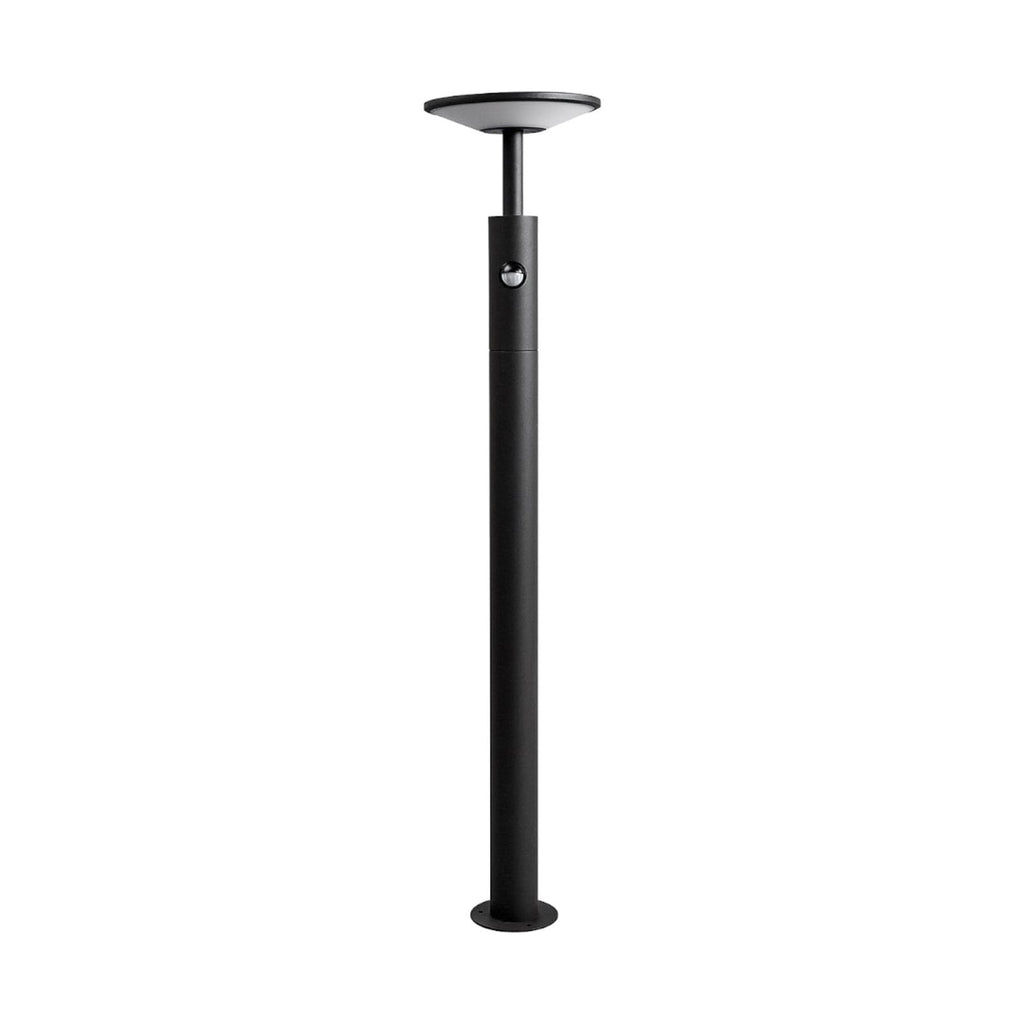 Montert LED sti-lampe Fenia med bevegelsessensor i hage