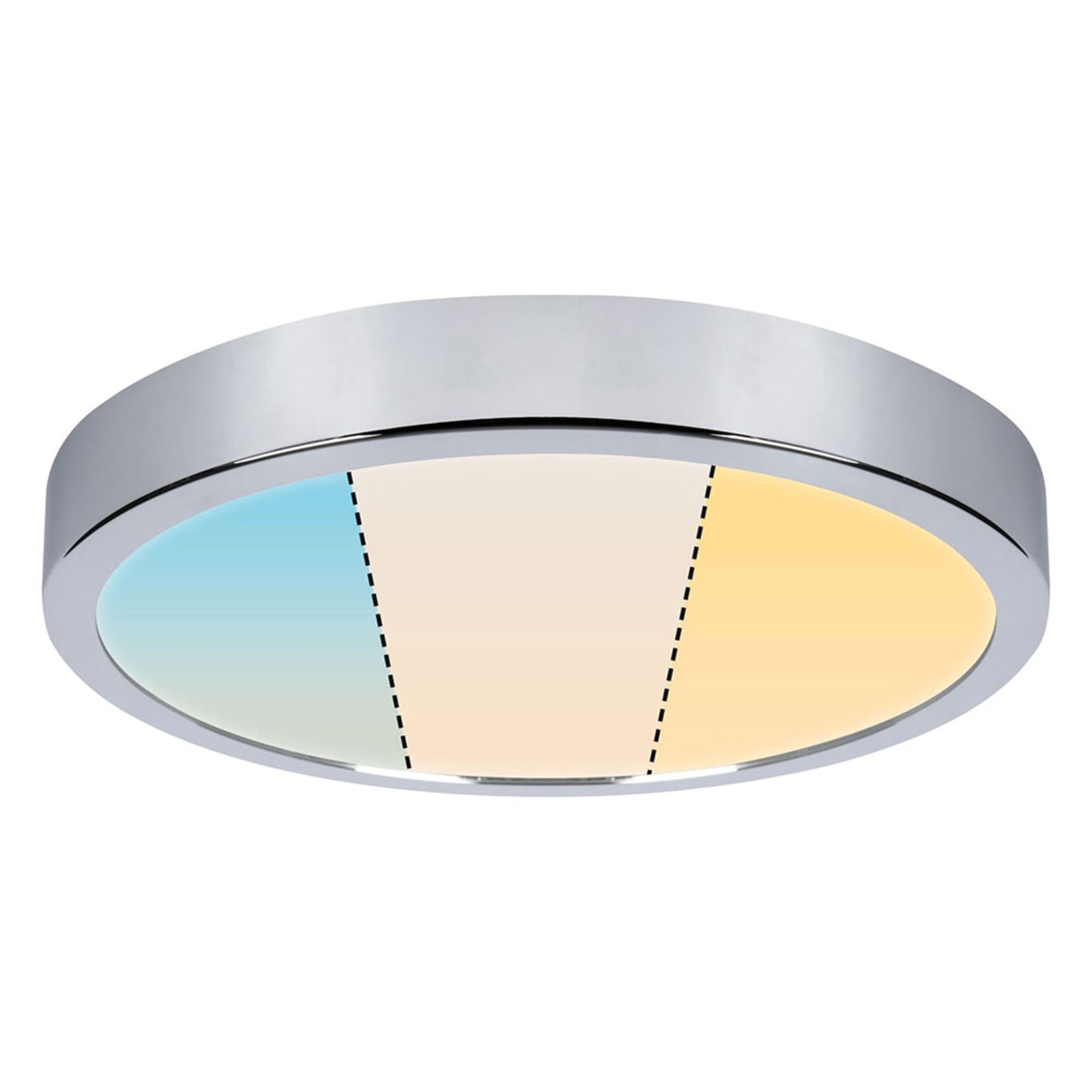 Montert LED taklampe Aviar WhiteSwitch krom