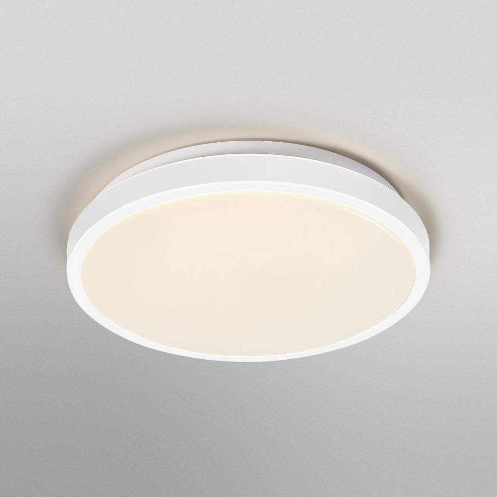 Montert LED taklampe ORBIS LONDON hvit metall i rom