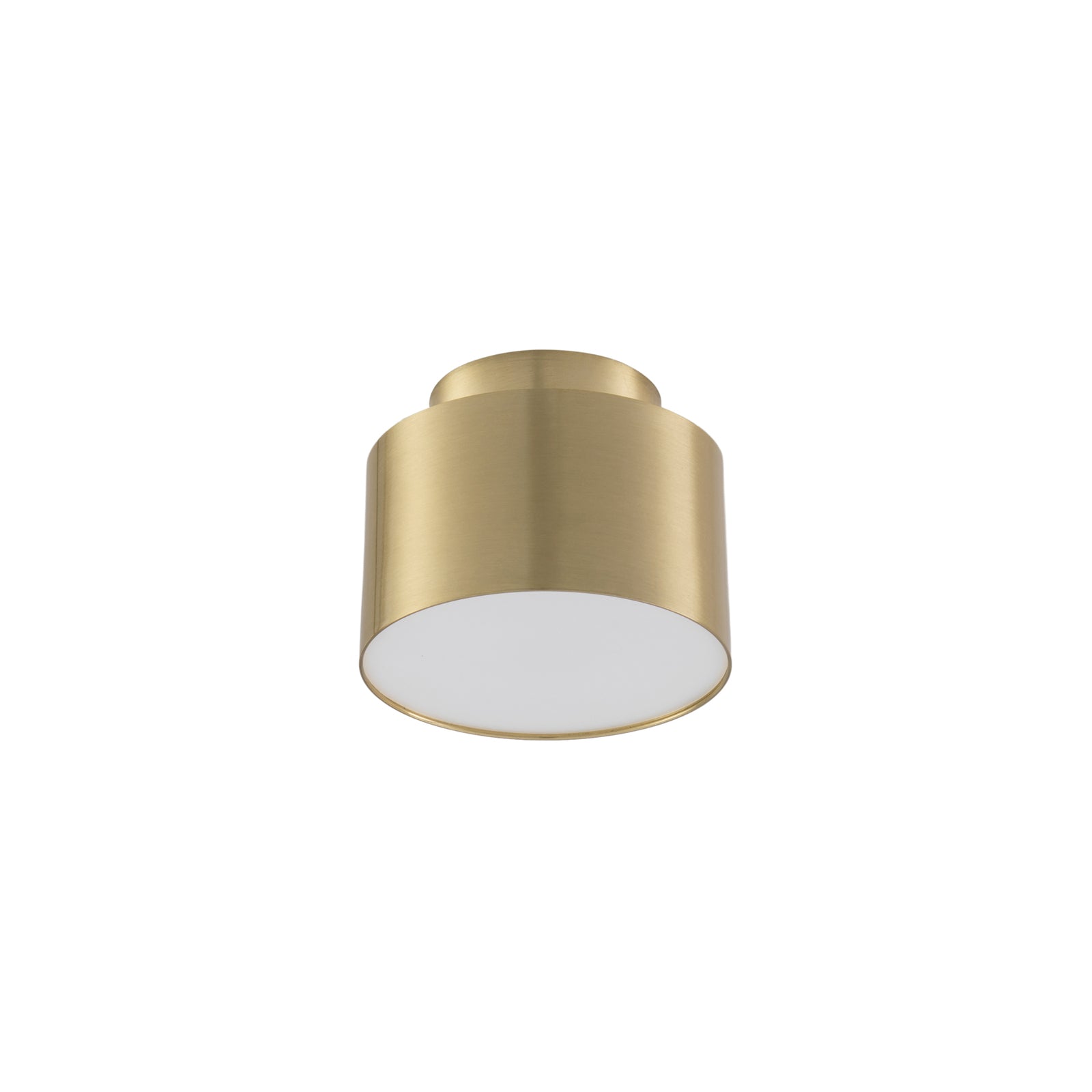 Montert LED takspot Nivoria gull aluminium i tak