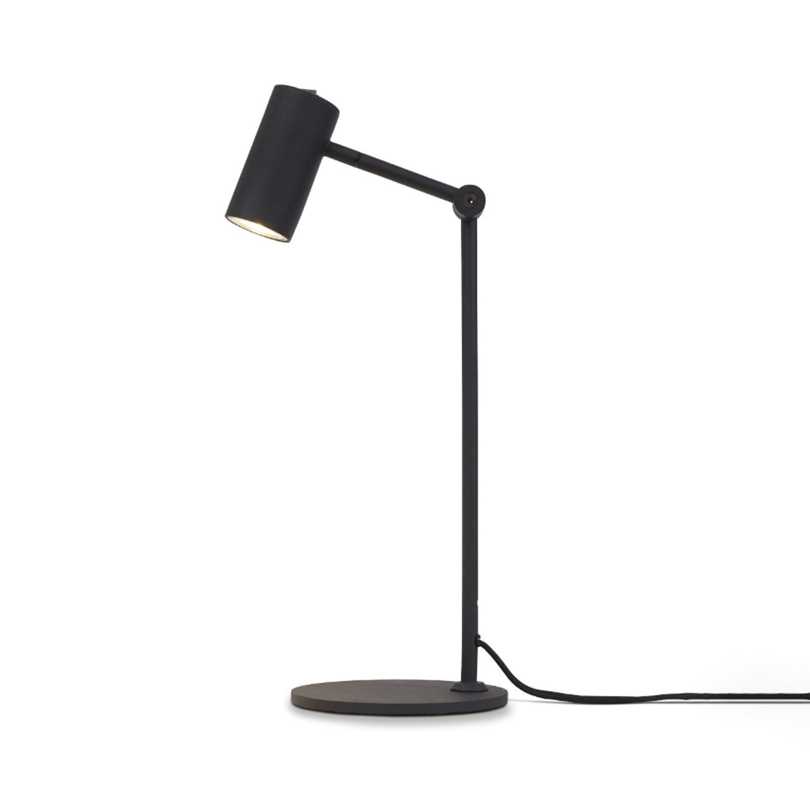 Montreux bordlampe montert på skrivebord
