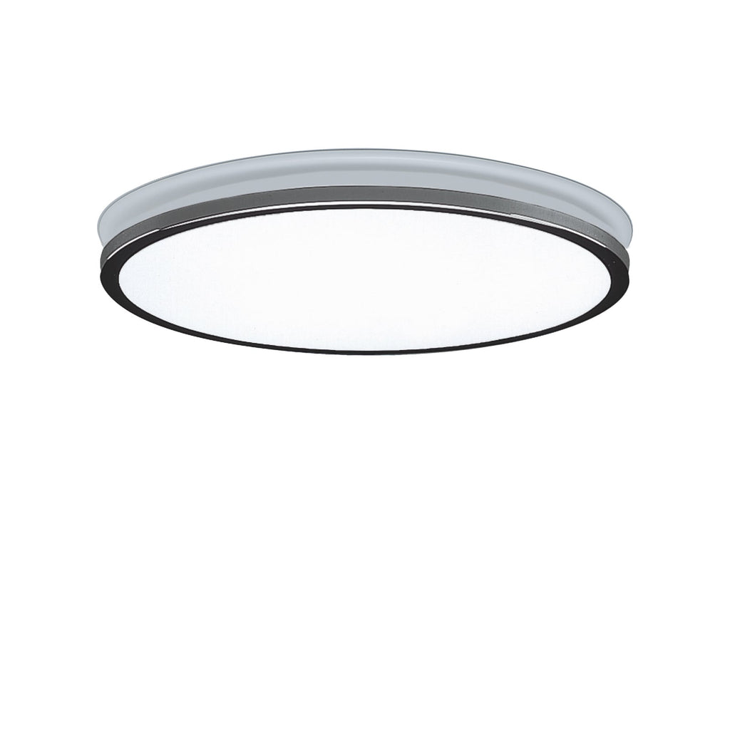 Munkegaard LED innbyggingsspot dimbar Ø46 cm krom 30W - Louis Poulsen forfra