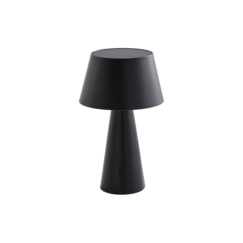 Nærbilde av LED solcellebordlampe Lirinor solcellepanel