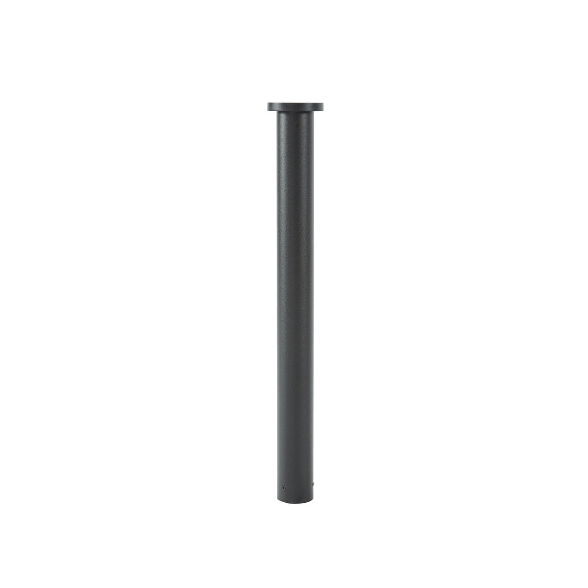 Nærbilde av LED sti-lampe Cirel svart aluminium