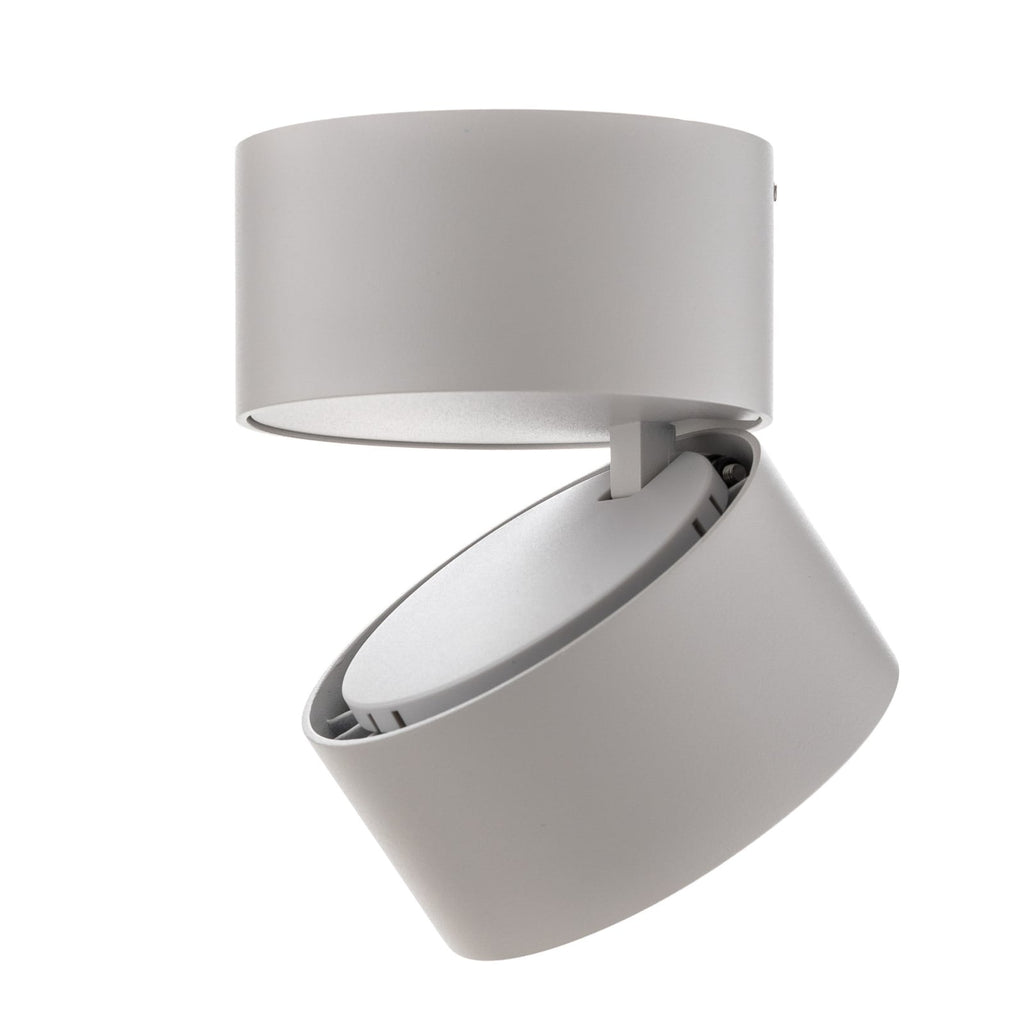 Nærbilde av LED takspot Clippo aluminium dimbar Ø10 cm 14W hvit