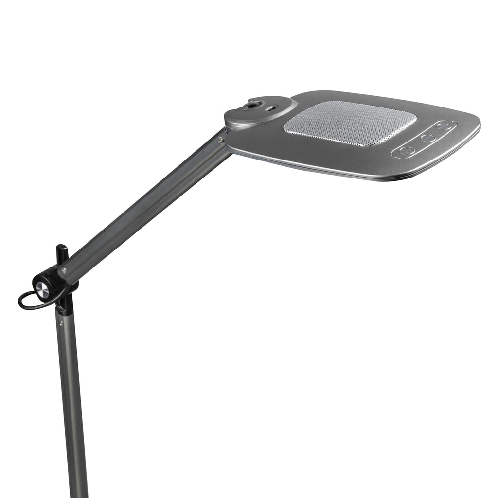 Nærbilde av touch-dimmer på LED bordlampe Pattaya