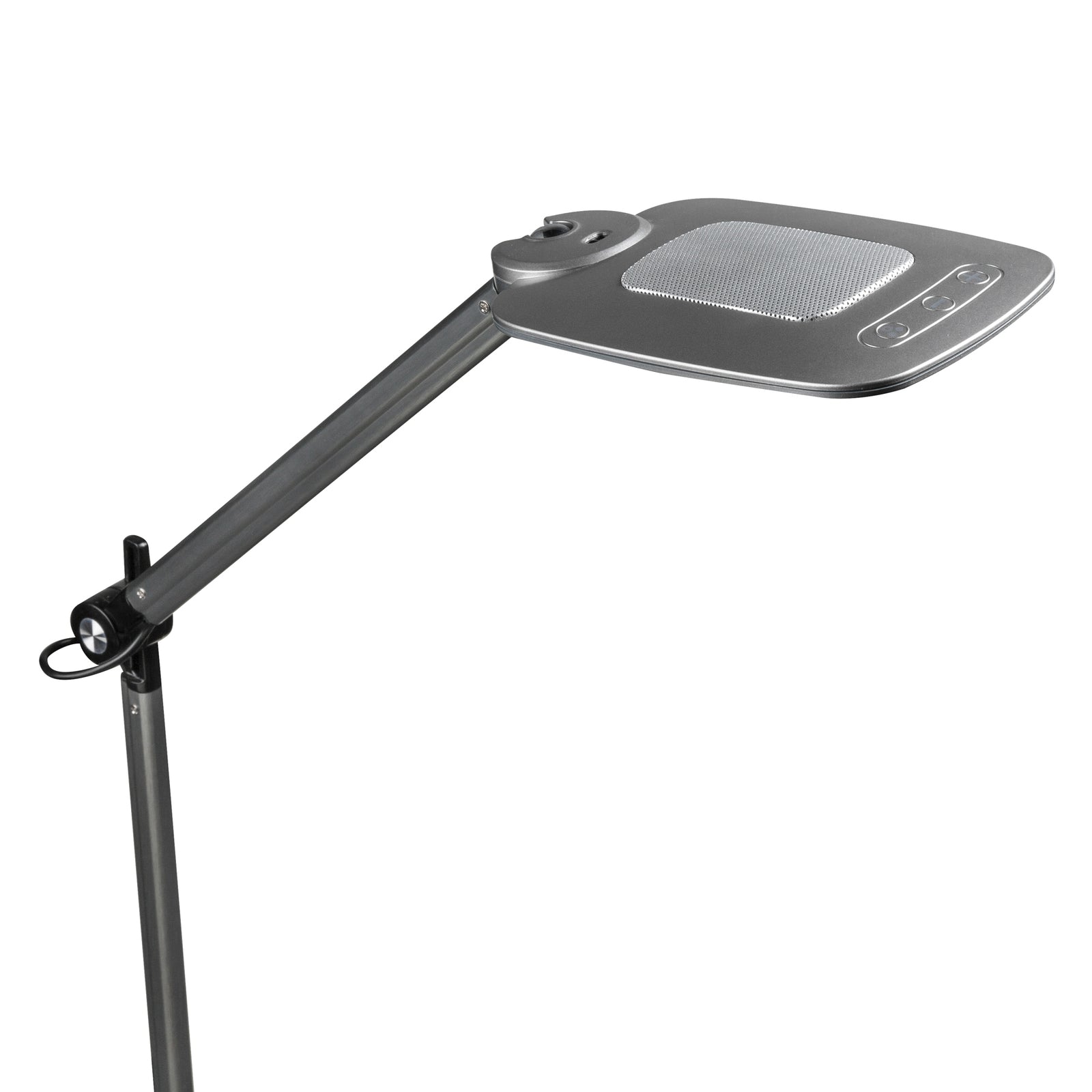 Nærbilde av touch-dimmer på LED bordlampe Pattaya