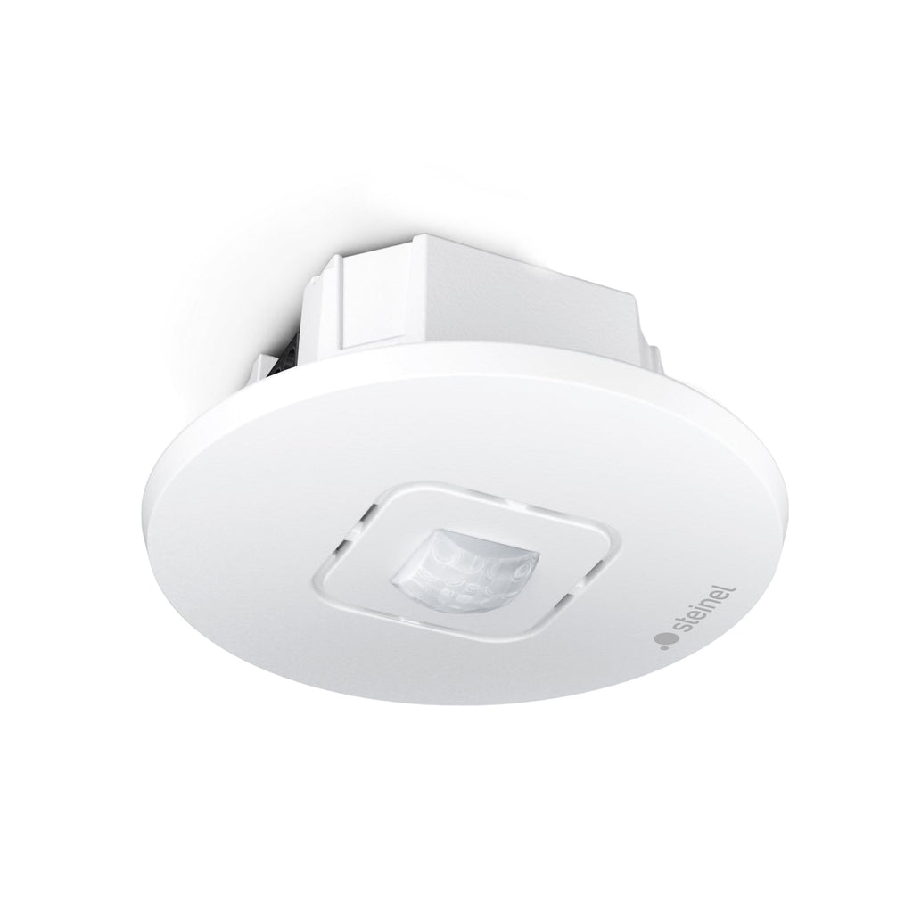 Nærvæsensor underputz DALI-2 Bluetooth hvit IP20 STEINEL forfra