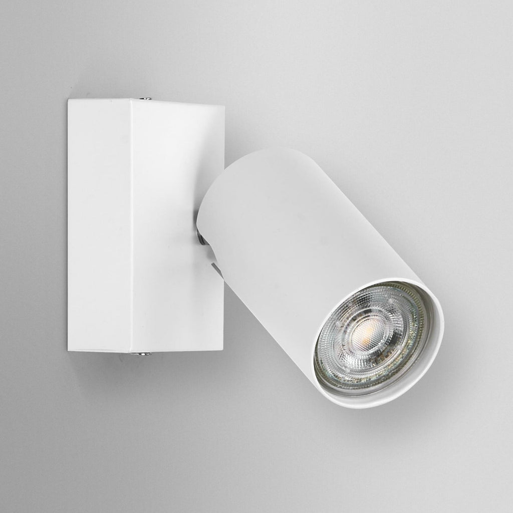 OCTAGON veggspot hvit GU10 LED dimbar 2700K OSRAM detalj