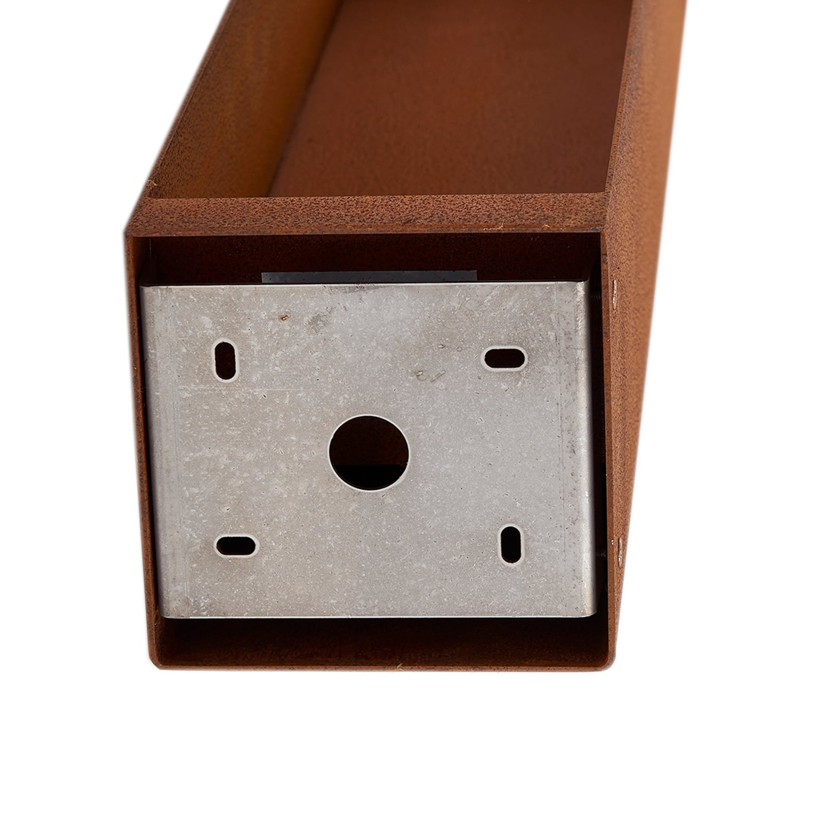 Oxido LED sti-lampe cortenstål rustfarget 80 cm lysutslipp