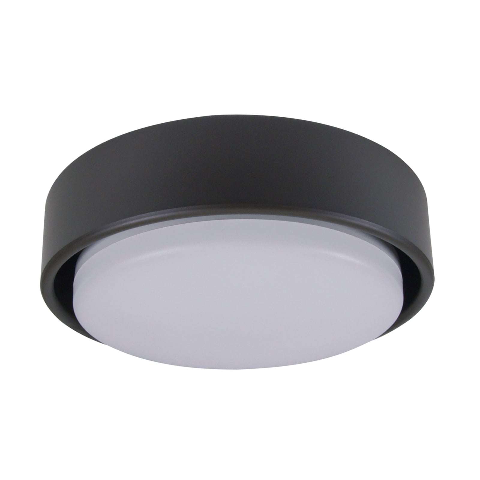 Påbyggingslampe LED brun GX53 12W 3000K dimbar forfra