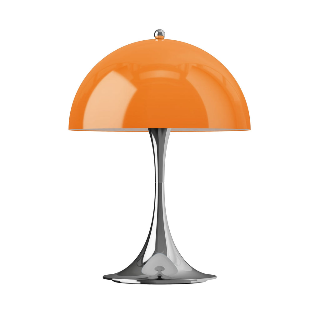 Panthella 250 Portable oppladbar bordlampe opal-oransje IP44 USB ladekabel